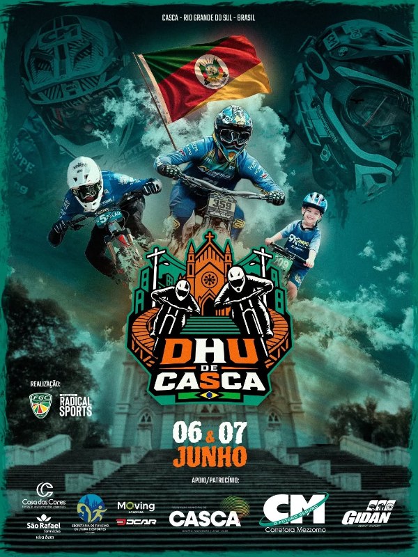 2ª Descida das Escadas de Casca (Downhill Urbano)