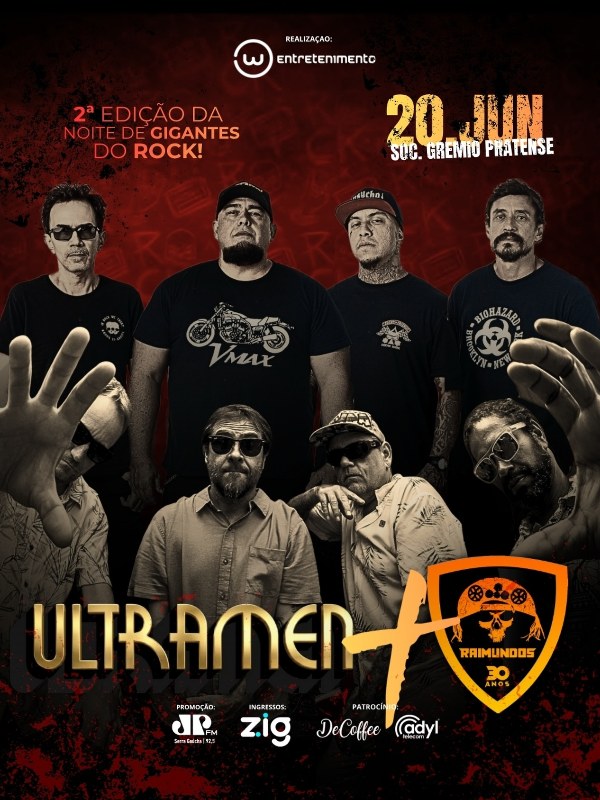 Noite de Gigantes do Rock – 2ª Edição