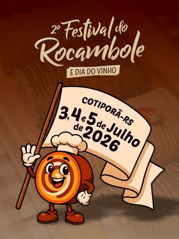2º Festival do Rocambole e Dia do Vinho