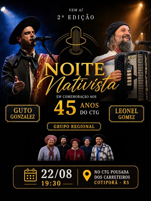 2ª Noite Nativista