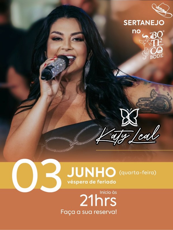 Sertanejo no Boteco do Bode com Katy Leal