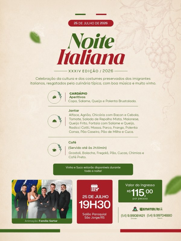 Noite Italiana de São Jorge