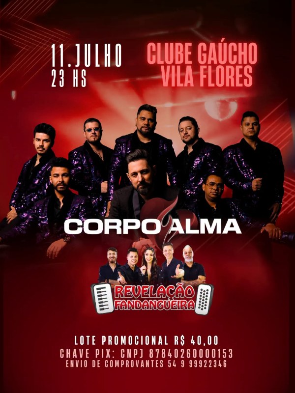 Corpo e Alma + Revelação Fandangueira