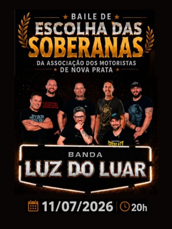 Escolha das Soberanas da Associação dos Motoristas de Nova Prata
