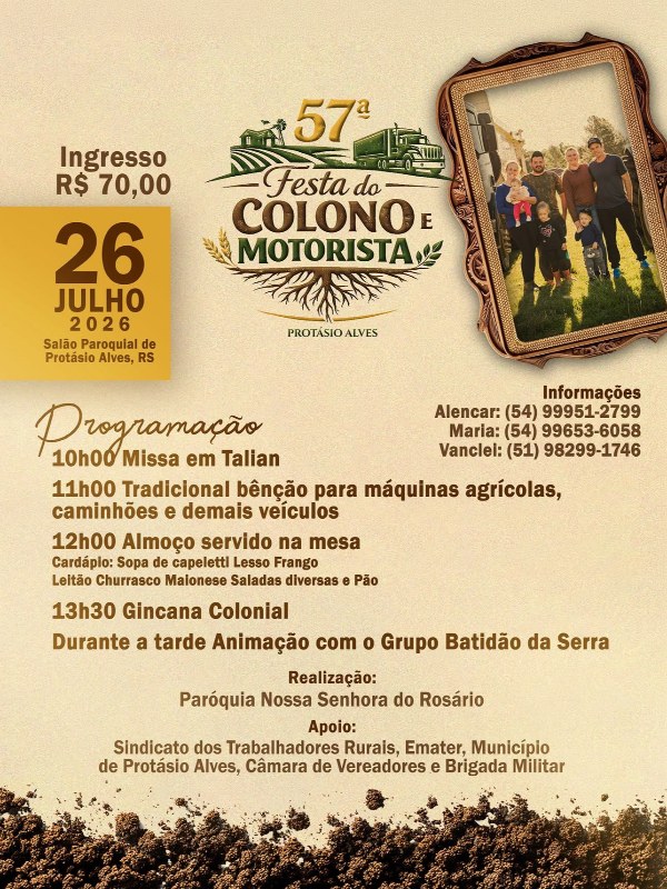 Festa do Colono e Motorista