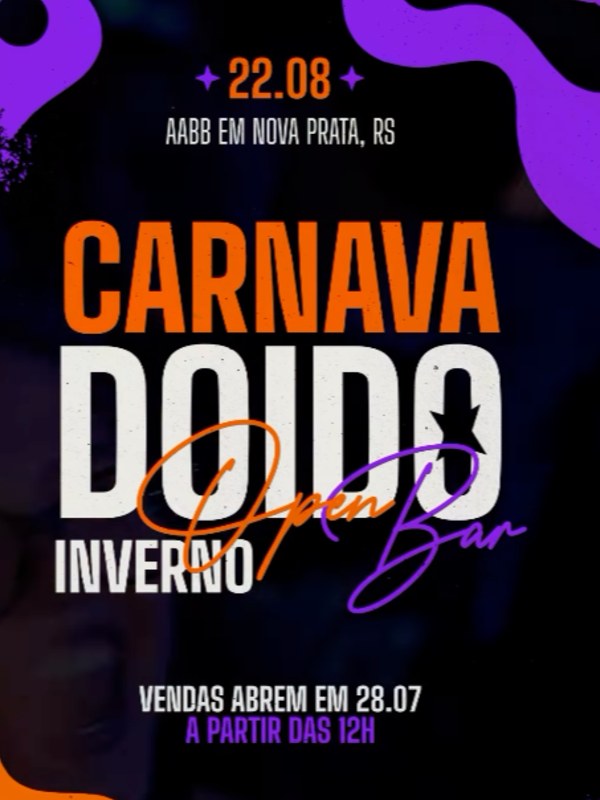 Carnavadoido de Inverno Open Bar
