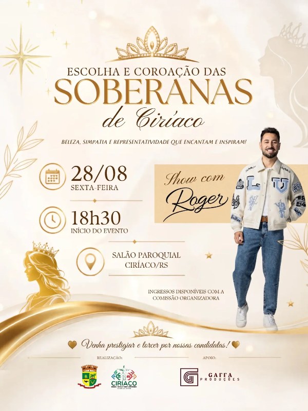 Escolha e coroação das Soberanas de Ciríaco