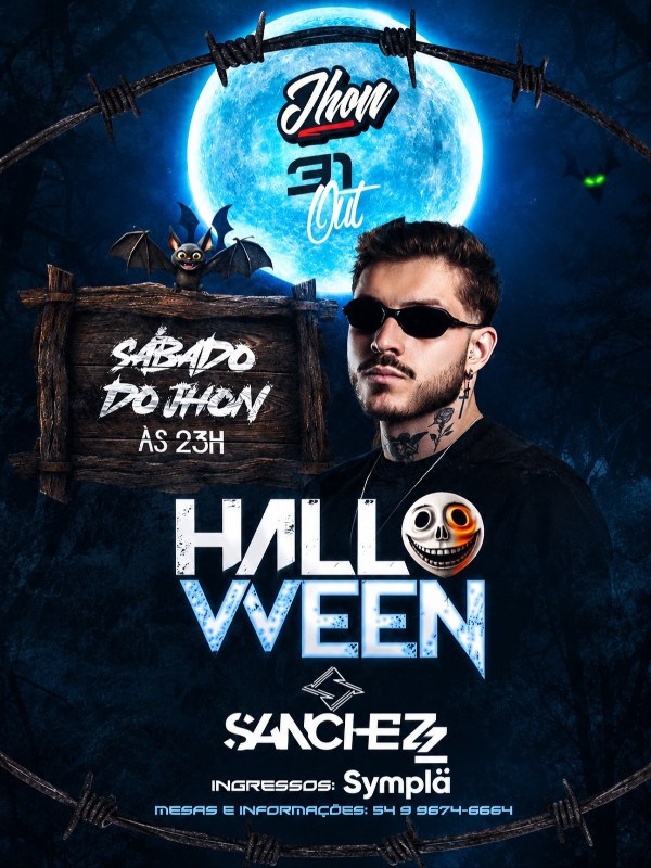 Halloween do Jhon com DJ Sanchezz