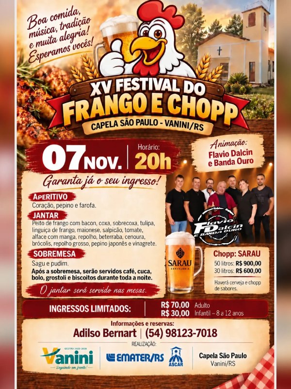 XV Festival do Frango e do Chopp